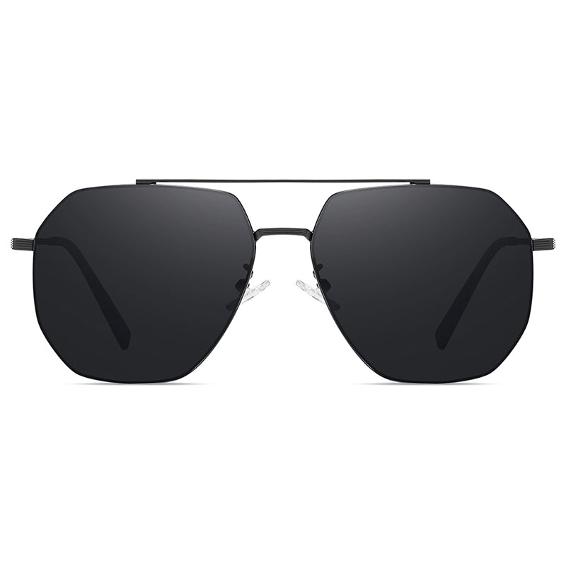 BARCUR 8767 Original – Lunettes de Soleil Oversize Papillon Polarisées UV400 pour Femme